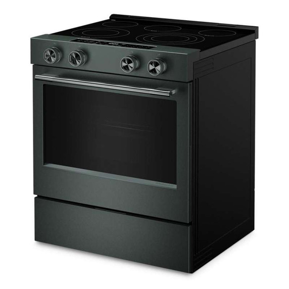 Kitchenaid® 5.3 Cu. Ft. Slide-in Electric Range with Two Even-Heat™ Hyper Elements and Convection Cooking Modes YKSES530SJP