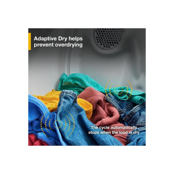 Whirlpool® 7.0 cu. ft. Electric Dryer with Adaptive Dry - Vented Top Load Matching YWED4105SW