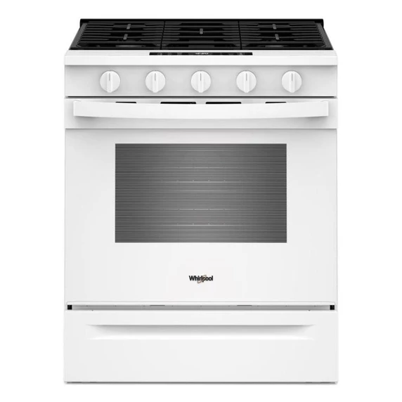 Whirlpool® 30-inch Gas Range with Air Cooking Technology WSGS5030SW