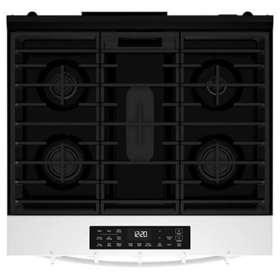 Whirlpool® 30-inch Gas Range with Air Cooking Technology WSGS5030SW