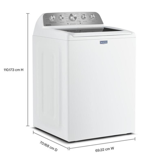 Maytag® 5.4 Cu Ft. Top Load Agitator Washer with Extra Power and Pet Pro Option MTW5605RW