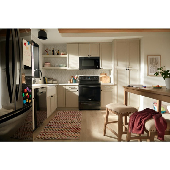 Whirlpool® 30-inch Electric Range with Air Cooking Technology YWFES5730SB