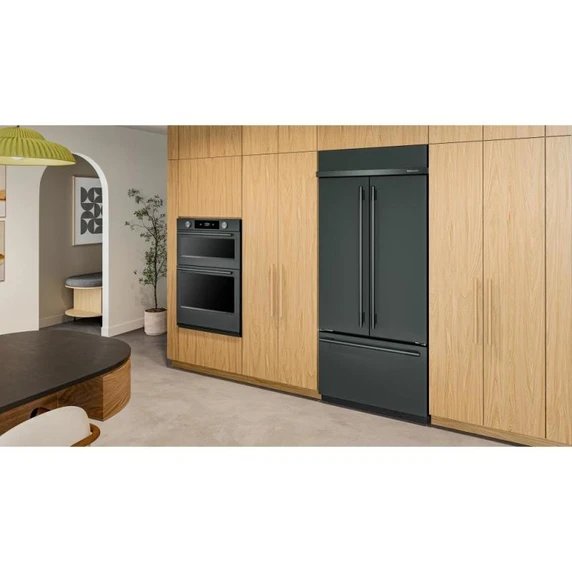 Kitchenaid® 20.8 Cu. Ft. 36" Built-In French Door Bottom Mount Refrigerator with Platinum Interior KBFN536SJP