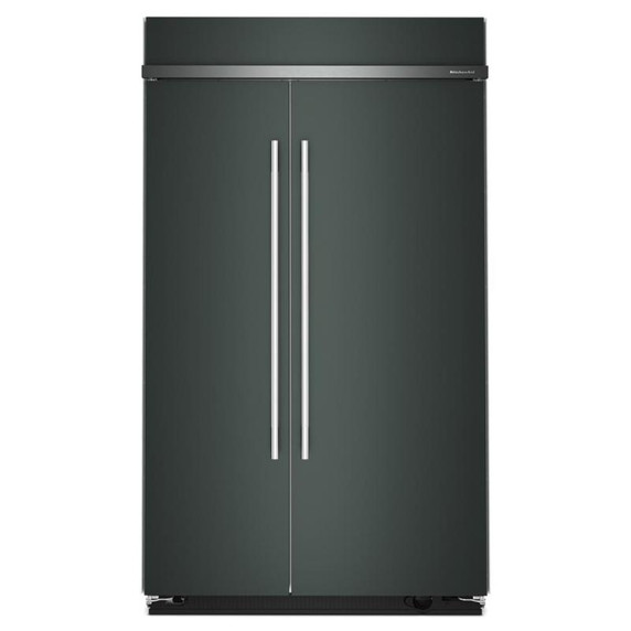 Kitchenaid® 30 Cu. Ft. 48" Built-In Side-by-Side Refrigerator with Platinum Interior KBSN748SJP