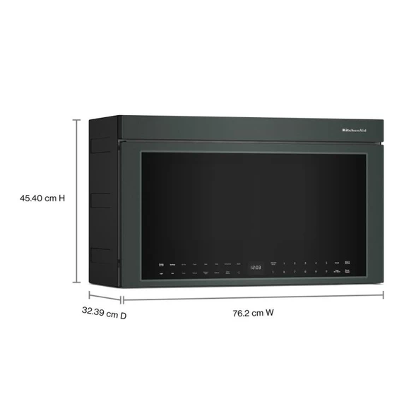 Kitchenaid® Multifunction Over-the-Range Microwave Oven with Infrared Sensor Modes YKMMF730PJP