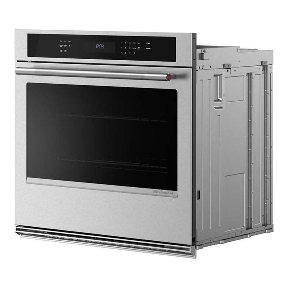 Kitchenaid® 30-inch Electric Combo Wall Oven with No Preheat Air Fry Mode - PrintShield™ Finish KOES530SPS