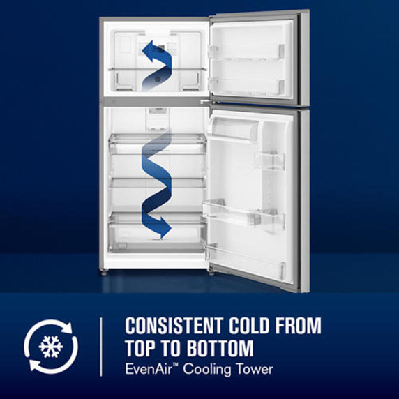 Maytag® 30-Inch Wide Top-Freezer Refrigerator with Garage Mode - 19 Cu. Ft. MRTX5119SZ
