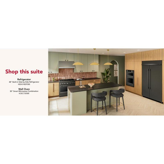 KitchenAid® 36-Inch 6 Burner Commercial-Style Dual Fuel Range with No Preheat Air Fry Mode KFDS936SBE