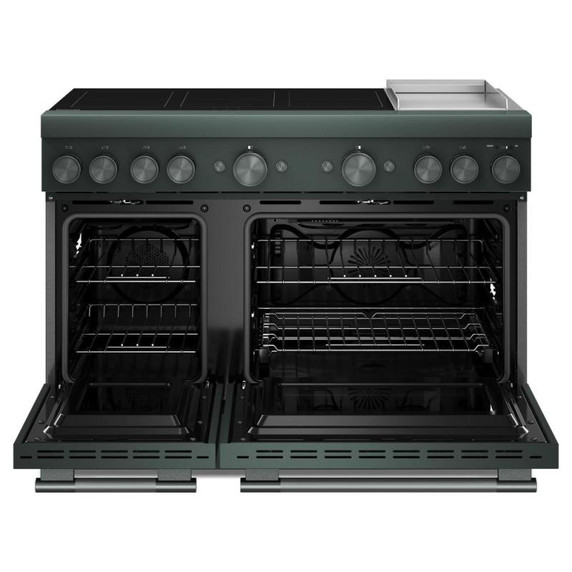 Kitchenaid® 48-Inch 6-Element Induction Freestanding Commercial-Style Range with Griddle KFID948SJP
