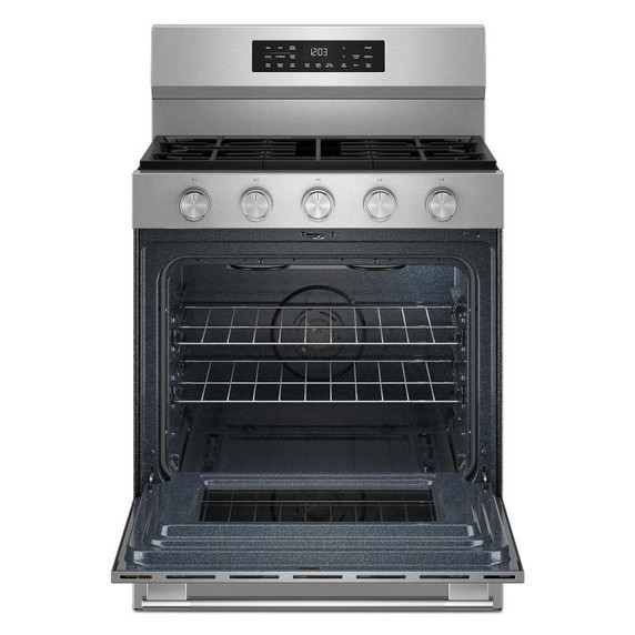 Kitchenaid® 5.0 Cu. Ft. Smart Freestanding Gas Range with Convection Cooking Modes KFGS330TPS
