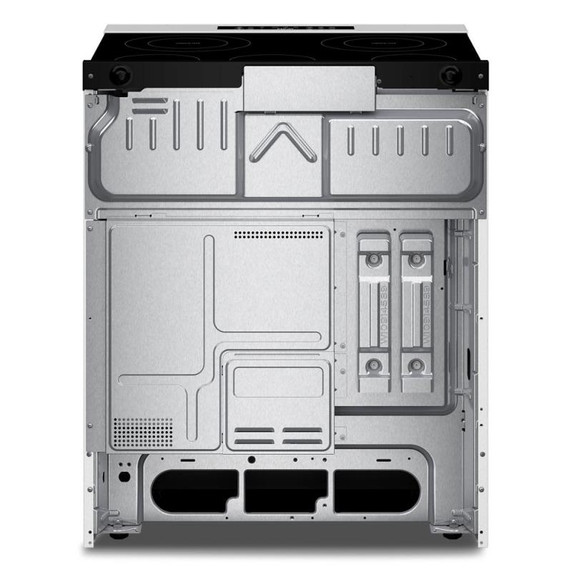 Whirlpool® 30-inch Electric Smart Range with Air Cooking Technology and Steam Clean YWSES4530TW