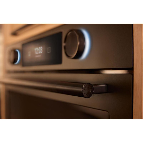 Kitchenaid® 30-inch Smart Electric Double Wall Oven with Intelligent Cooking Camera - Black Ore KOED930SBE