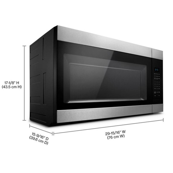 Amana® 1.7 Cu. Ft. Over-the-Range Microwave with Quick Start Presets YAMMS2230TS