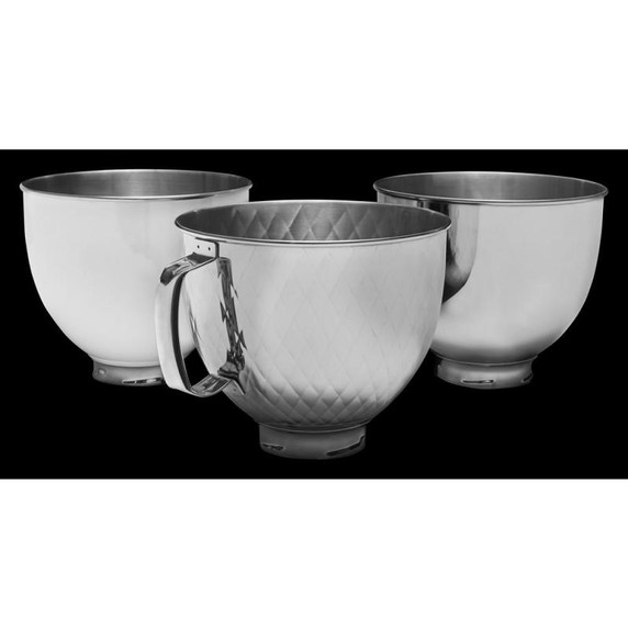 Kitchenaid® 5-Qt. Tilt-Head Polished Stainless Steel Bowl with Comfortable Handle K5THSBP