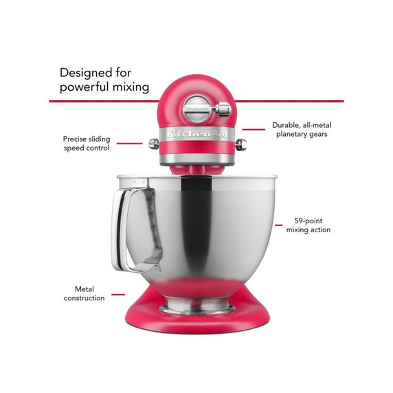 Kitchenaid® 2023 Colour of the Year Hibiscus Stand Mixer KSM195PSHI