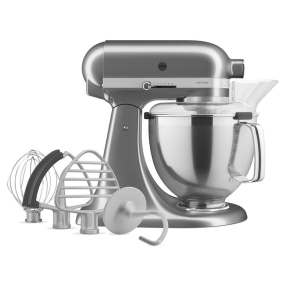 Kitchenaid® Artisan® Series Tilt-Head Stand Mixer with Premium Accessory Pack KSM195PSMS