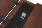 Laflorn - Medium Brown - Chair Side End Table