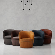 BAROLO - SWIVEL CLUB CHAIR