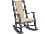 Rocking Chair with Cushion Seat & Back