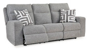 Biscoe Pewter Living Room Collection