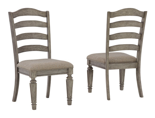 Lodenbay - Antique Gray - Dining Uph Side Chair (2/cn)