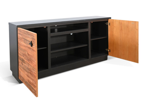 3676BR 78" Media Console with Fireplace Option