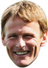 Teddy sheringham celebrity party face fancy dress