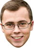Joe Tracini Dennis Hollyoaks Celebrity Party Face Mask | Fancy Dress