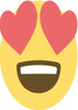 Love Emoji Celebrity Facemask