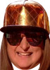 Honey G Gold Hat X Factor Celebrity Party Mask