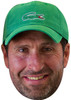 Jose Olathabal Green Hat Sports Celebrity Face Mask