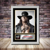 Personalised Signed Wrestling Celebrity Autograph print - The Undertaker-A4 A3 A2 A1 - Framed or Print Only