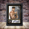 Personalised Signed Wrestling Celebrity Autograph print - John Cena 3 -A4 A3 A2 A1 - Framed or Print Only