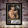 Personalised Signed Wrestling Celebrity Autograph print - John Cena 2 Framed or Print Only