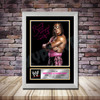 Personalised Signed Wrestling Celebrity Autograph print - The Hitman Hart -A4 A3 A2 A1 - Framed or Print Only
