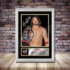 Personalised Signed Wrestling Celebrity Autograph print - AJ Styles -A4 A3 A2 A1 - Framed or Print Only