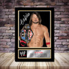 Personalised Signed Wrestling Celebrity Autograph print - AJ Styles Framed or Print Only