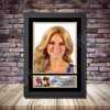 Personalised Signed Music Celebrity Autograph print - Gerri Halliwell -A4 A3 A2 A1 - Framed or Print Only