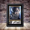Personalised Signed Movie Autograph print - Tom Hardy Venom Framed or Print Only