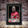 Personalised Signed Football Autograph print - Paul Pogba Framed or Print Only