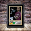 Personalised Signed Football Autograph print - Gabriel Jesus Framed or Print Only