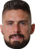 Olivier Giroud (2) Football Sensation celebrity Party Face Fancy Dress