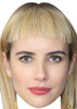 Emma Roberts Tv Movie Star Face Mask