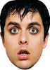 Billie Joe Armstrong Celebrity Music Star Face Mask