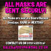 SACHA BARON COHEN JB - Funny Comedian Fancy Dress Cardboard Celebrity Face Mask