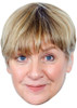 VICTORIA WOOD JB - Funny Comedian Fancy Dress Cardboard Celebrity Face Mask