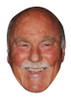 JIMMY GREAVES OLD JB - TV Star Fancy Dress Cardboard Celebrity Face Mask