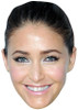 LISA SNOWDON JB - TV Star Fancy Dress Cardboard Celebrity Face Mask