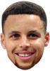 STEPHEN CURRY JB - Basketball Star Fancy Dress Cardboard Celebrity Face Mask