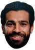 MOHAMED SALAH MASK JB - Footballer Fancy Dress Cardboard Celebrity Face Mask